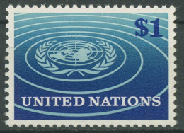 UNO New York 1966 Freimarke UNO-Emblem 165 Postfrisch - Neufs