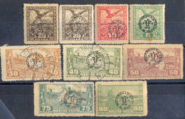 1920 Romania DEBRECZAN,ROMANIA ZONA DE OCUPATIE 1919 Overprint In A Circle, On Hungarian Stamps - Occupations