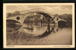 AK Zehdenick, Partie An Der Schleussenbrücke - Zehdenick