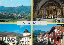 64 - Sare - Multivues - Flamme Postale De Anglet - CPM - Voir Scans Recto-Verso - Sare