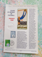 Document Officiel émis Le 12 12 1995  France 98  Coupe Du Monde - 1998 – Frankrijk