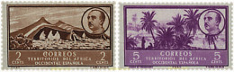 756042 MNH AFRICA OCCIDENTAL ESPAÑOLA 1950 VISTAS Y EFIGIE DEL GENERAL FRANCO - Autres & Non Classés