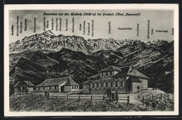 AK Urnäsch, Panorama Von Der Kochalp - Urnäsch