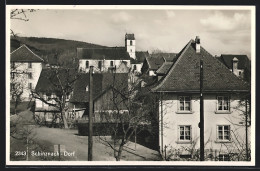 AK Schinznach-Dorf, Ortspartie Mit Blick Zur Kirche - Schinznach 