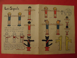 Delcampe - Découpage Les Signets, Marque-page. Signé Loïs. Nounours, Chat Botté, Fillette. 1936 - Sammlungen