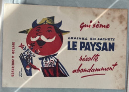 Buvard Graines En Sachets Le Paysan - Landbouw