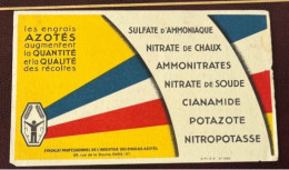 Buvard Syndicat Professionnel De L'industrie Des Engrais Azotes - Landbouw