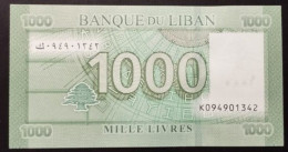 Mazzetto Da 6 Banconote 2016  Libia 1000 Livres UNC P90c (FV30 - Libya
