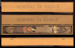 Cigare Général De Gaulle Dans étui En Bois Cigare En Mauvais état Port Colissimo 8,65€ - Altri & Non Classificati