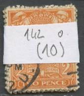 Grande Bretagne Lot 1912-22 Y&T N°142 - Michel N°130 (o) - 2p George V - Lot De 10 Timbres - Sheets, Plate Blocks & Multiples