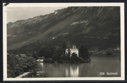 AK Iseltwald, Panorama Mit Bäumen - Iseltwald