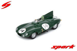 Jaguar D - 2nd 24h Le Mans 1954 #14 - T. Rolt/D. Hamilton - Spark - Spark