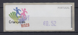 Portugal 2007 ATM Kinder In Gefahr Monétel Mi-Nr 59 F  TEST €0,52 ** - Machine Labels [ATM]