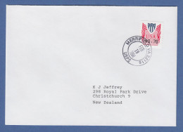 USA PMC Unisys ATM Wert 0,70 $ Auf FDC MERRIFIELD VA 19. FEB.1994 -> Neuseeland - Autres & Non Classés