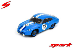 DB HBR 4 - 20th 24h Le Mans 1960 #52 - R. Bartholoni/B. De Saint-Auban - Spark - Spark