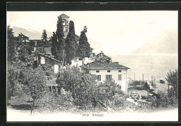 AK Brissago, Ortspartie Aus Der Vogelschau - Brissago