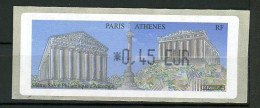 BT4-8  Timbres De Distributeur 1 Vignette Athènes De 2004   A Saisir !!! - 1999-2009 Vignettes Illustrées