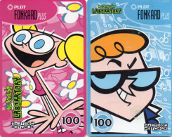 PHILIPPINES - CHIP CARD - CARTOON - DEXTER'S LABORATORY - FULL SET - Philippinen