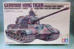 Tamiya - CHAR KING TIGER Tank + Eduard + CMK Maquette Kit Plastique Réf. 35164 1/35 - Military Vehicles