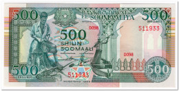 SOMALIA,500 SHILLINGS,1989,P.36a,1989,UNC - Somalia