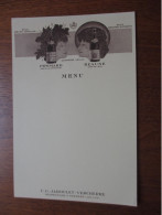 Delcampe - MENUS - POMMARD - BEAUNE , U.G. JABOULET- VERCHERRE : PROPRIETAIRE A POMMARD, CÔTE D'OR - Menus