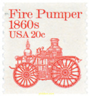 Delcampe - 168726 MNH ESTADOS UNIDOS 1981 VEHICULOS - Feuerwehr