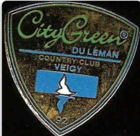 CITY GREEN DU LEMAN - COUNTRY CLUB - VEIGY - FRANCE - GOLF - HAUTE SAVOIE - 74 - MOUETTE - OISEAU - BIRD - VOGEL - (25) - Golf