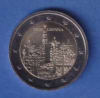 Litauen 2020 2-Euro-Sondermünze Berg Der Kreuze Bankfr. Unzirk. - Lituania