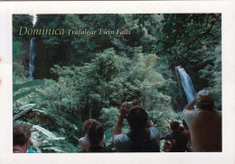 1 AK Dominica * Trafalgar Falls Sind Ein Zwillingswasserfall Im Nationalpark Morne Trois Pitons - UNESCO Weltnaturerbe * - Dominica