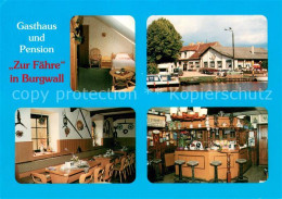 Burgwall Gasthaus Pension Zur Faehre Gaststube Bar - Zehdenick