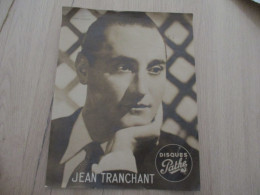 Musique Photo Originale Studio Harcourt Disques Pathé Jean Tranchant 22 X 28.2 - Photographs