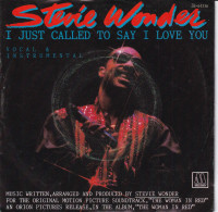 STEVIE WONDER -  SP - I JUST CALLED TO SAY I LOVE YOU + 1 - Soul - R&B