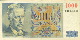 BELGIQUE - 1 000 Francs (09/02/1950) - SPL - To Identify