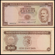 Portuguese Timor 100 Escudos 1959 P 24  Crisp AU-UNC - Timor