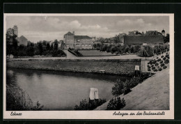 AK Erkner, Anlagen An Der Badeanstalt - Erkner