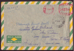 Brésil, Enveloppe Du 17 Août 1960 Pour Pouru-St-Rémy - Autres & Non Classés