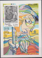 Girostamps.- PRUEBA DE LUJO Nº 25 DON QUIJOTE IV CENTENARIO DE LA PUBLICACIÓN DE DON QUIJOTE - Full Sheets
