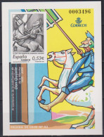 Girostamps.- PRUEBA DE LUJO Nº 23 DON QUIJOTE IV CENTENARIO DE LA PUBLICACIÓN DE DON QUIJOTE - Full Sheets