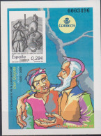 Girostamps.- PRUEBA DE LUJO Nº 22  DON QUIJOTE IV CENTENARIO DE LA PUBLICACIÓN DE DON QUIJOTE - Full Sheets