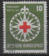 ALLEMAGNE   N° 50 Oblitere  ( Cote 10e )  Croix Rouge   Dunant - Henry Dunant