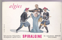 BUVARD - SPIRALGINE -ALGIES - L