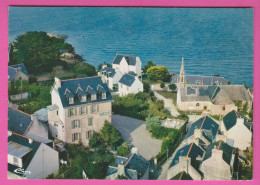 Delcampe - D29 - TRÉBOUL - DOUARNENEZ - HÔTEL RESTAURANT TY-MAD - JARDINS - TERRASSE - VUE SUR LA MER - VUE AÉRIENNE - Tréboul