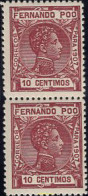 Delcampe - 665836 MNH FERNANDO POO 1907 ALFONSO XIII - Fernando Poo