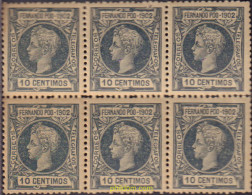 Delcampe - 595804 MNH FERNANDO POO 1902 ALFONSO XIII - Fernando Poo