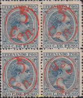 Delcampe - 625427 MNH FERNANDO POO 1895 HABILITADO - Fernando Poo