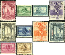Delcampe - 720222 MNH FERNANDO POO 1929 EXPOSICION DE BARCELONA Y SEVILLA - Monuments