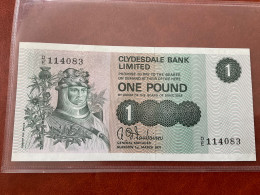 Scotland = One Pound Banknote Dated 1971 Crisp UNC - 1 Pound