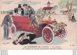 XAVIER SAGER LES SURPRISES DE L'AUTO UN MARIAGE - Sager, Xavier