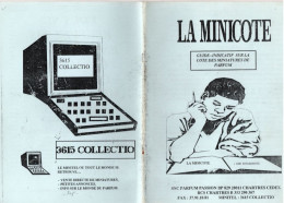 LA MINICOTE -Pour Lécythiophile - Le 1er Manuel De Cotation De  " Flacon De Parfum Miniature " 30 Pages - 1990 - Catálogos