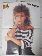 Poster Affiche Cool Recto-verso : Jeanne Mas Et Julie Pietri. Années 70/80 - Posters